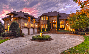 $2.9 Million Lakefront Brick Mansion In Cornelius, NC - Homes of the Rich