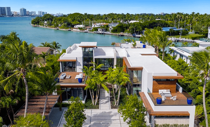 $29 Million Newly Built Contemporary Waterfront Mansion In Miami Beach ...