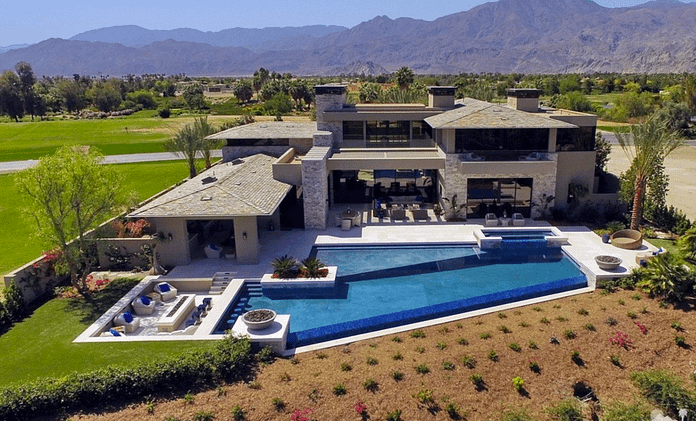 $9.75 Million Newly Built Contemporary Mansion In La Quinta, Ca - Homes 