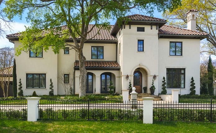 $4.2 Million Newly Built Mediterranean Mansion In Dallas, TX - Homes of ...