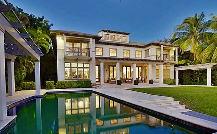 $7.995 Million Contemporary Waterfront Home In Bay Harbor Islands, FL ...