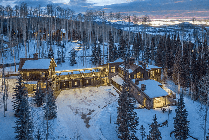 $19 Million Mountaintop Colorado Home (PHOTOS + 3D TOUR) - Homes of the ...