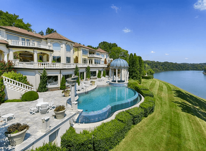 Tennessee Waterfront Mega Mansion Re-Listed - Homes of the Rich