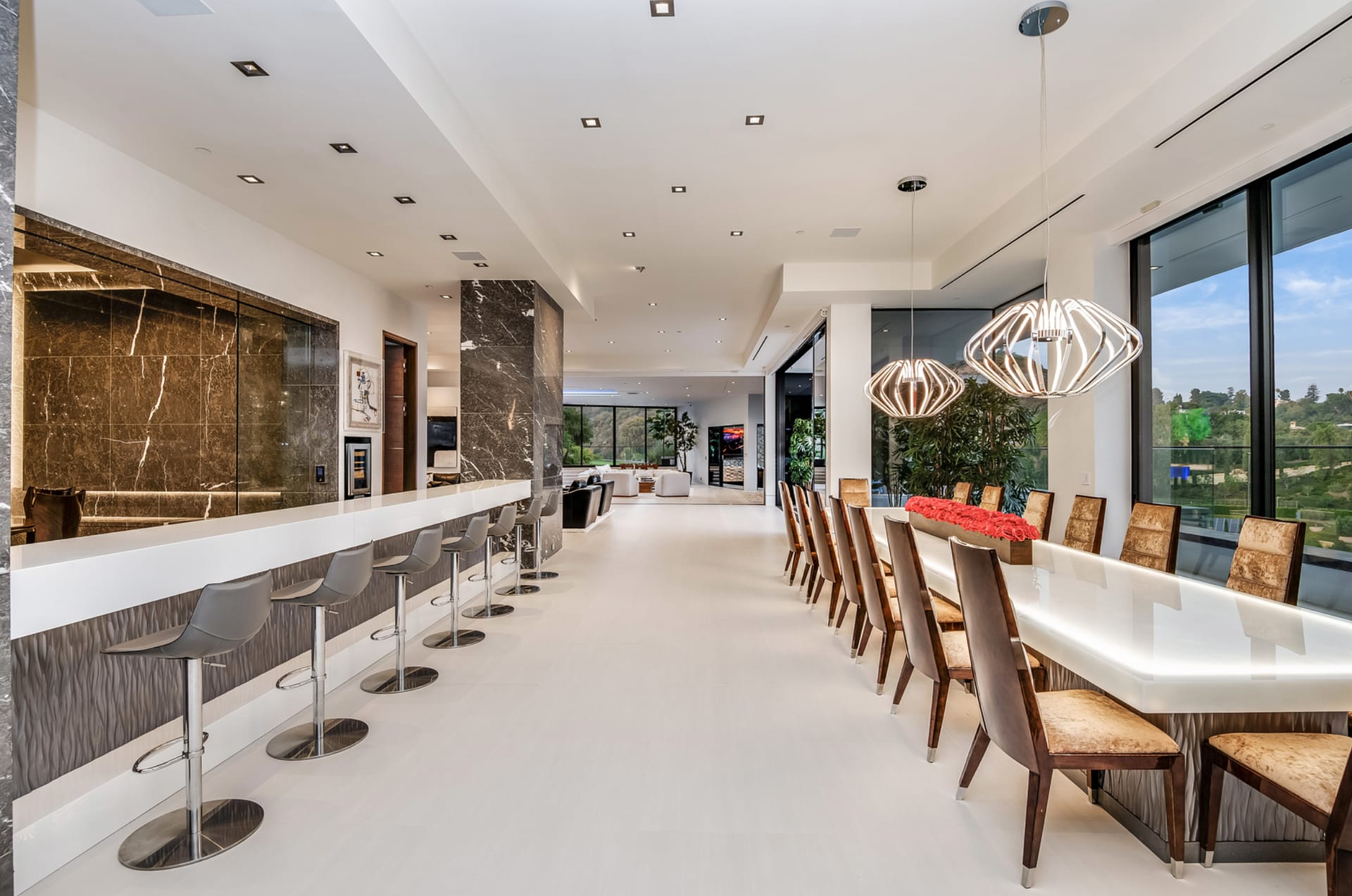 Modern Bel Air Mega Mansion (PHOTOS   FLOOR PLANS)