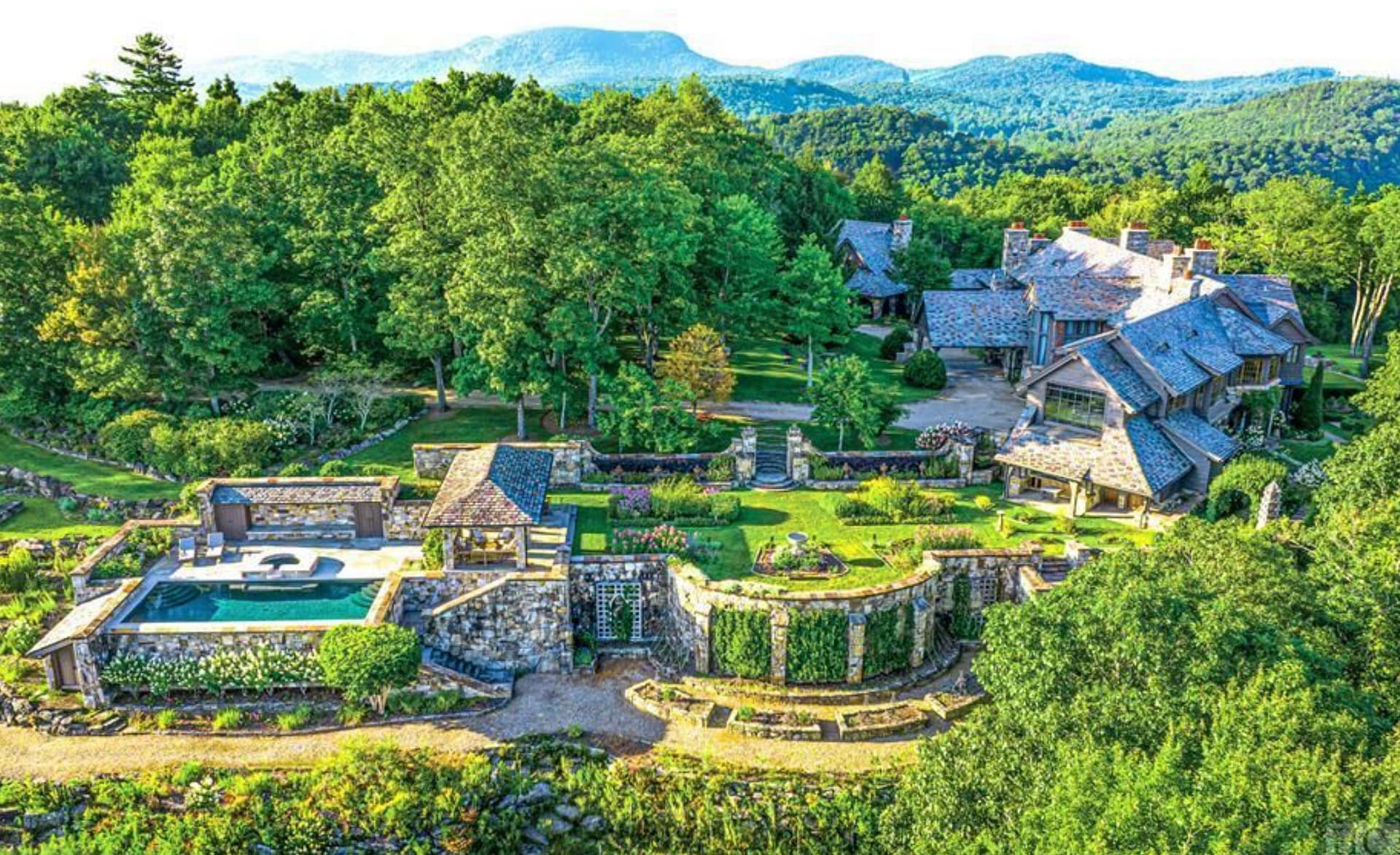 40 Acre Mountaintop Estate In North Carolina Lists For 49 Million