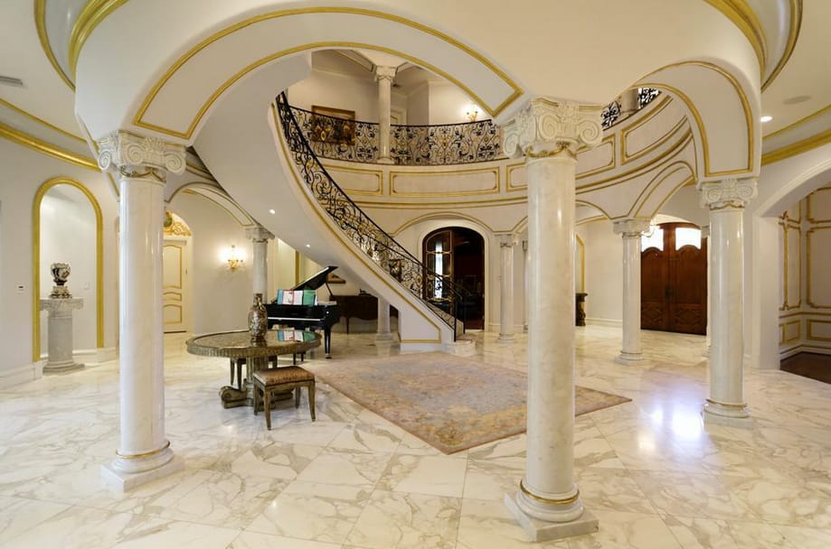 16,000 Square Foot Ornate French Inspired Mansion In Houston, TX ...