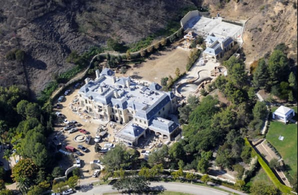 Mark Wahlberg's Mansion In Beverly Park