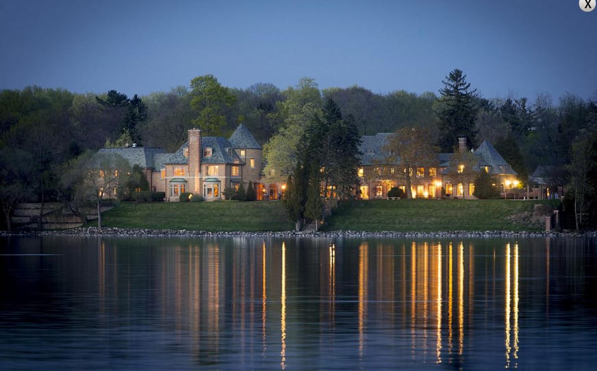 15,000 Square Foot Historic French Country Mansion In Oconomowoc, WI ...