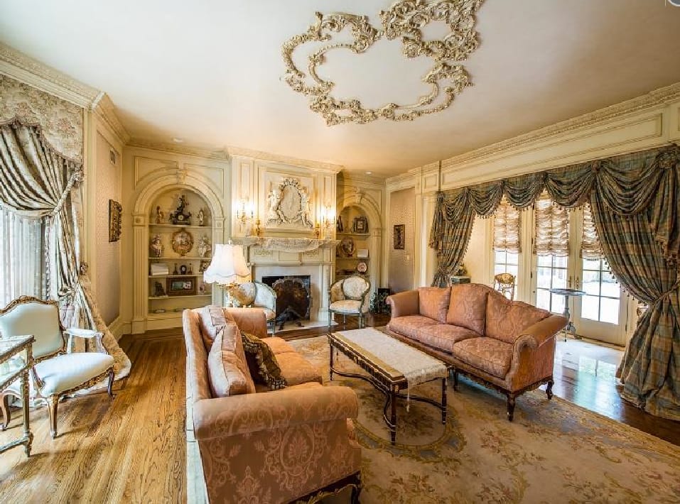 $15.5 Million Newly Listed Brick Georgian Mansion In Saddle River, NJ ...