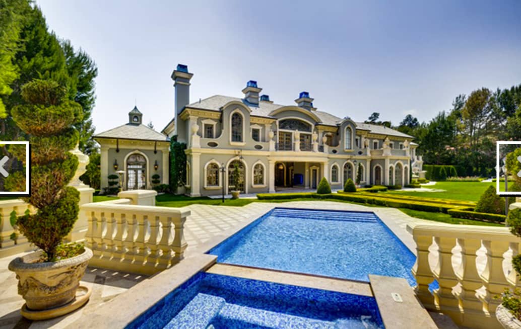 Rent Adrienne Maloof's Former Beverly Hills Mansion! - Homes of the Rich