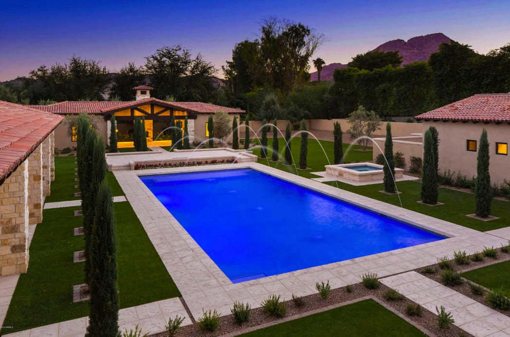 $8.9 Million Newly Built 19,000 Square Foot Estate In Paradise Valley ...