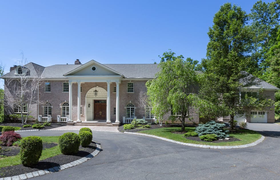 10,000 Square Foot Colonial Mansion In Bernards Township, NJ Homes of