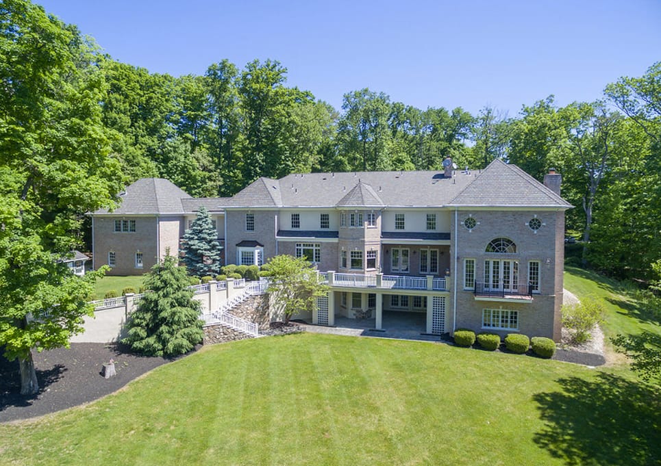 10,000 Square Foot Colonial Mansion In Bernards Township, NJ Homes of