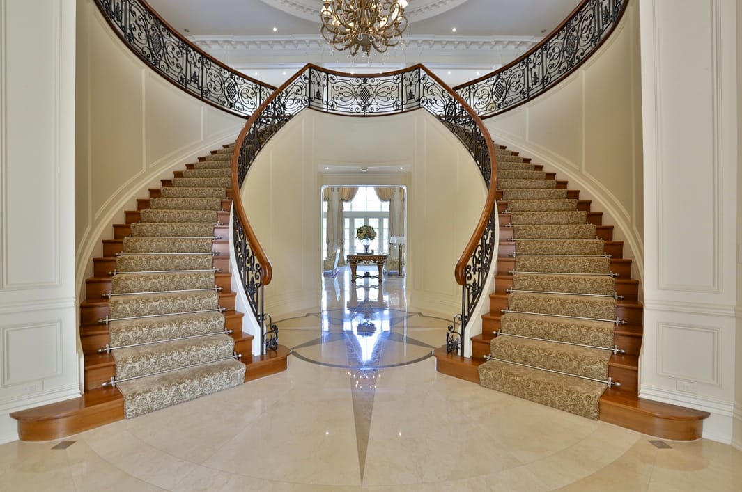 Stately 20,000+ Square Foot Neoclassical Stone Mega Mansion In Toronto 