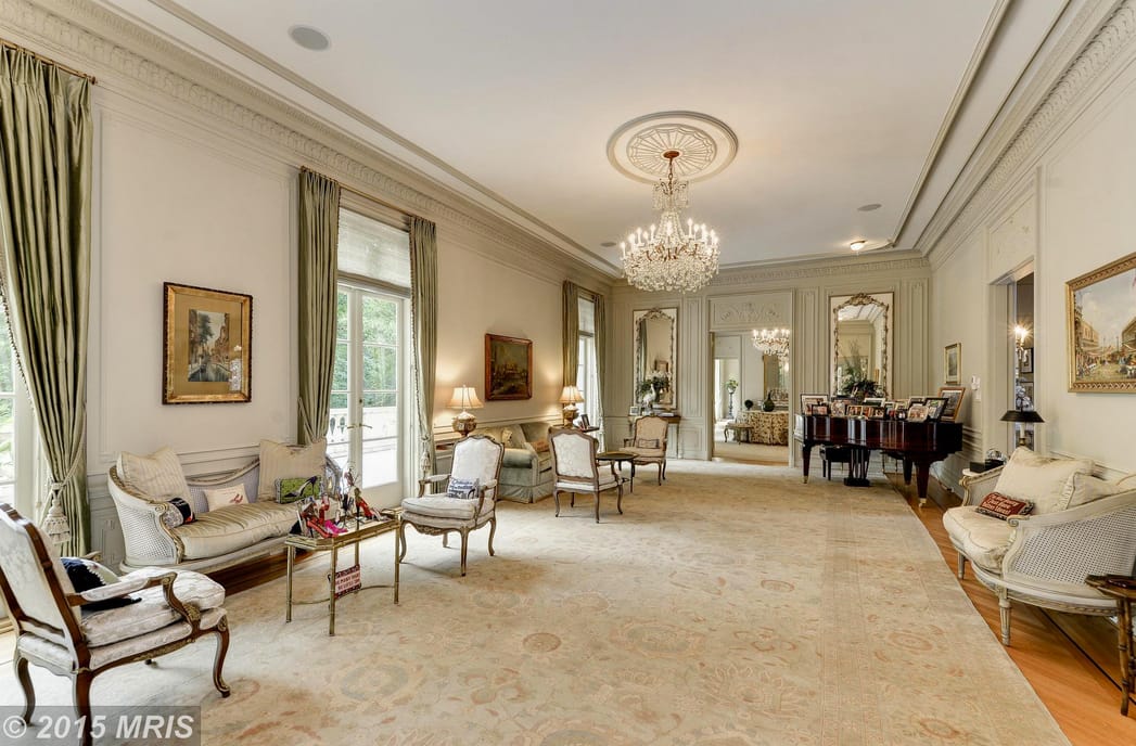 $12 Million Beaux Arts Style Limestone Mansion In Washington, DC ...