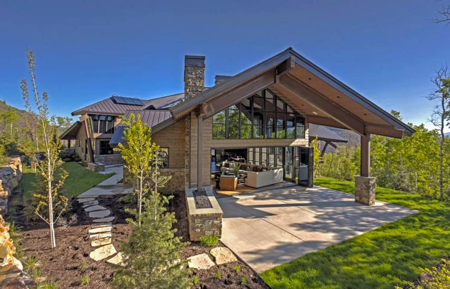 $8.595 Million Newly Built Mountaintop Contemporary Mansion In Park ...