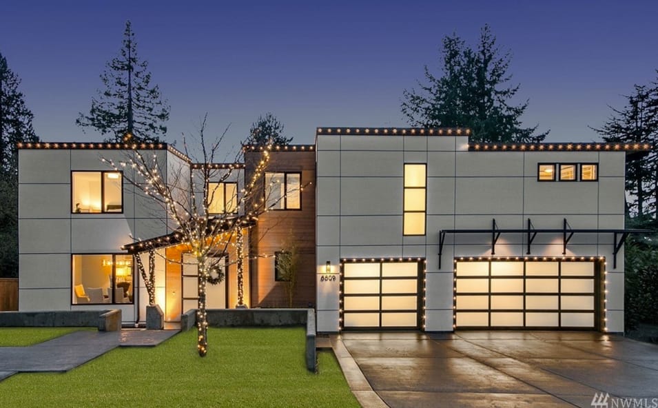 4.2 Million Newly Built Contemporary Home In Medina, WA Homes of the