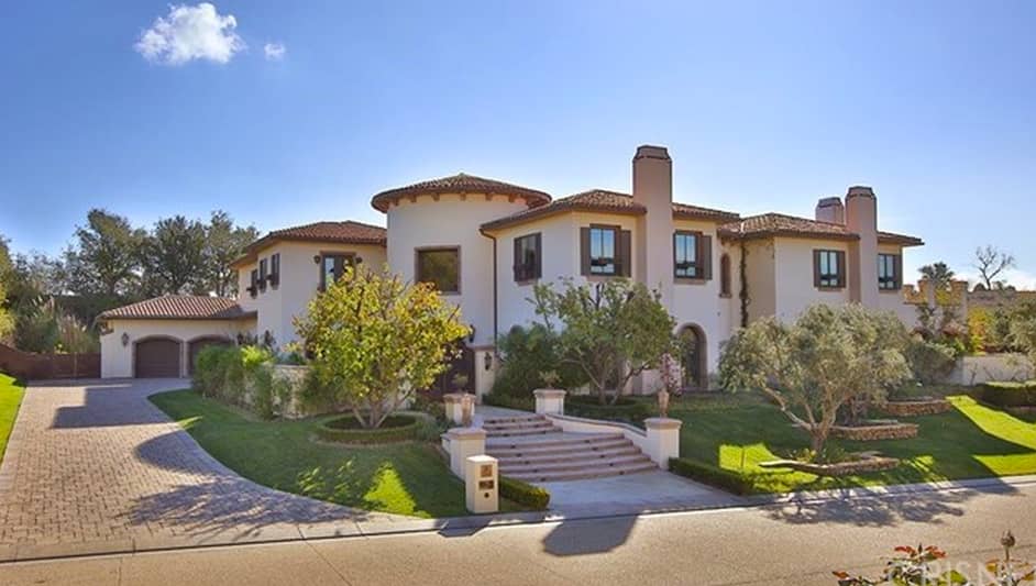 12,000 Square Foot Mediterranean Mansion In Calabasas, CA - Homes of ...