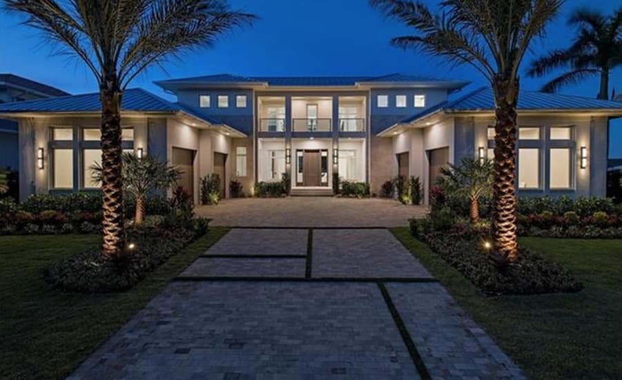 8.85 Million Newly Built Waterfront Home In Naples, FL Homes of the Rich