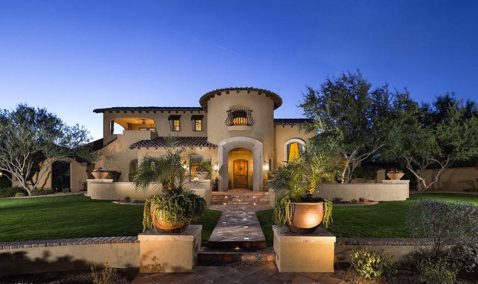 $2.695 Million Spanish Colonial Home In Scottsdale, AZ - Homes of the Rich