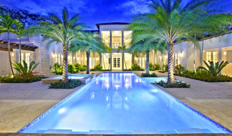 11,000 Square Foot Newly Built Tropical Contemporary Mansion In Miami ...