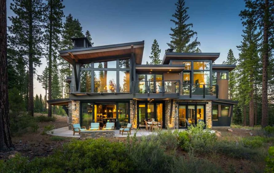 $3.995 Million Contemporary Home In Truckee, CA - Homes of the Rich