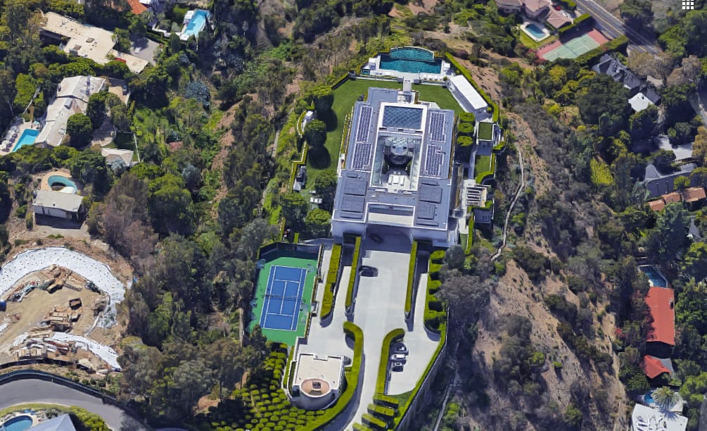 55,000 Square Foot Modern Mega Estate In Beverly Hills, CA - Homes of ...