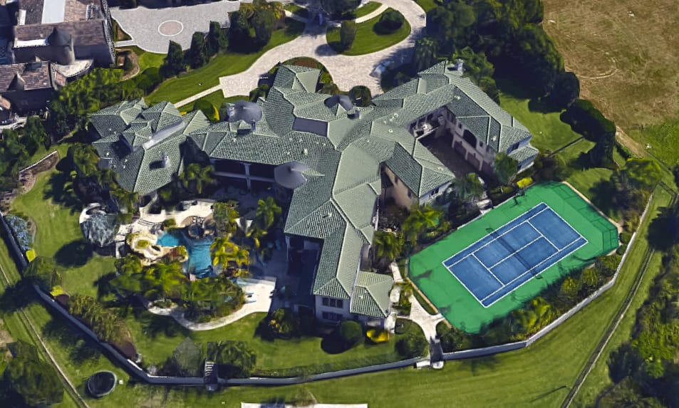 Johnny Damon's Backyard paradise Isles Worth, FL 