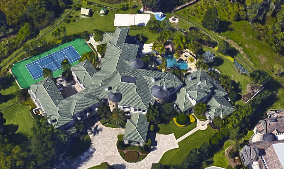 Johnny Damon Lists 31,000 Square Foot Florida Mega Mansion - Homes Of 