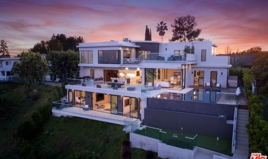 $7.5 Million Newly Built Contemporary Home In Los Angeles, CA - Homes ...