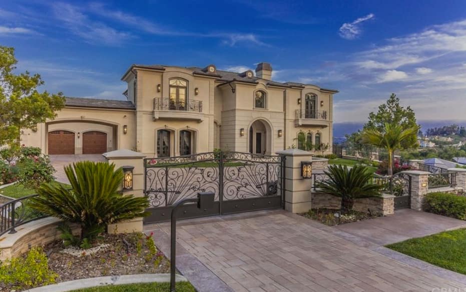 $5.8 Million French Style Home In Walnut, CA - Homes of the Rich