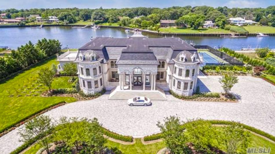 30 Million Newly Built Waterfront Mansion In Hewlett, NY Homes of