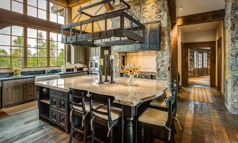 $6.8 Million Mountaintop Estate In Evergreen, Colorado - Homes of the Rich