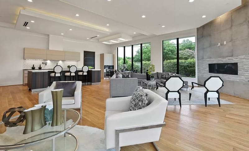 $3.85 Million Contemporary New Build In Dallas, Texas - Homes of the Rich