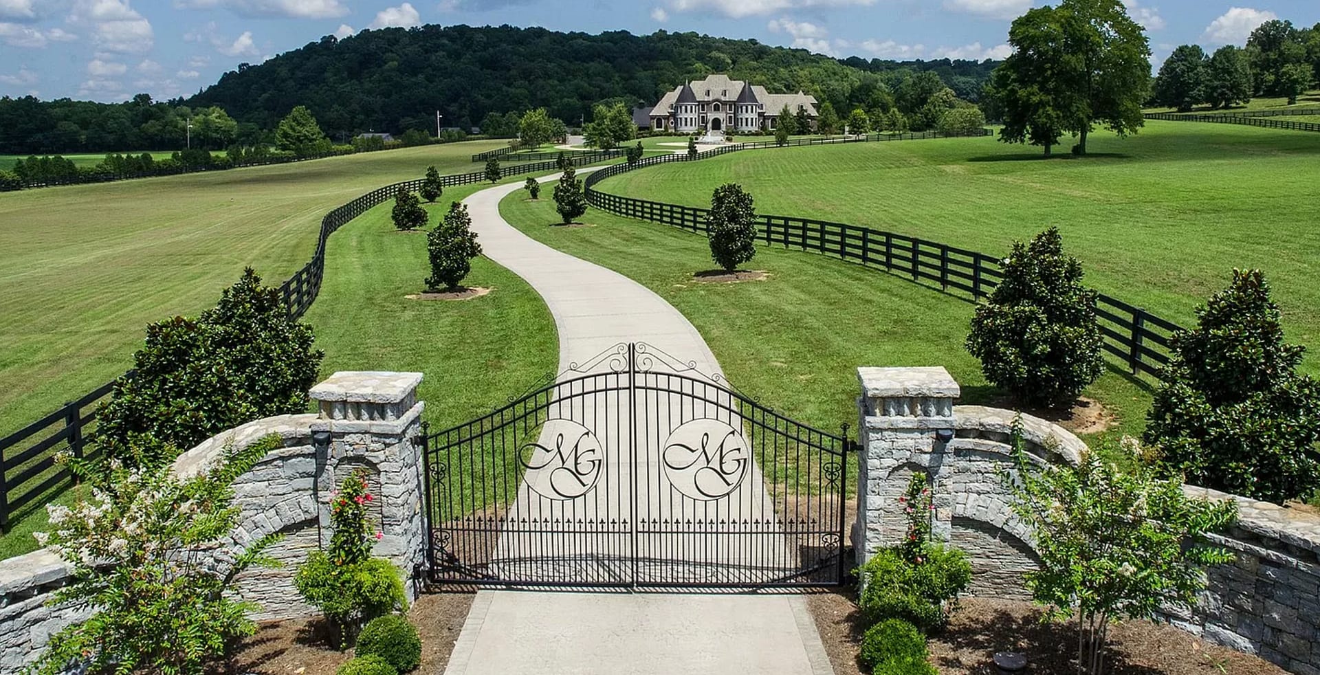 20 Acre Gated Estate In Franklin, Tennessee (PHOTOS)