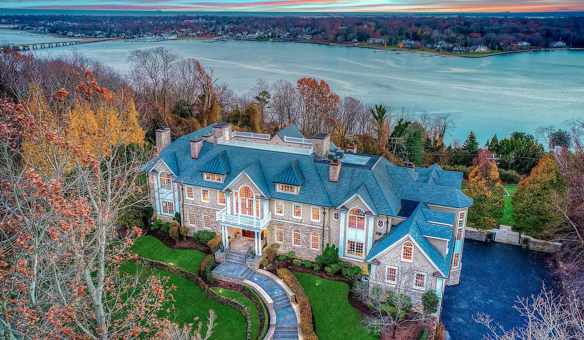 13 Million Colonial Style Home In Rumson, New Jersey (PHOTOS) Homes