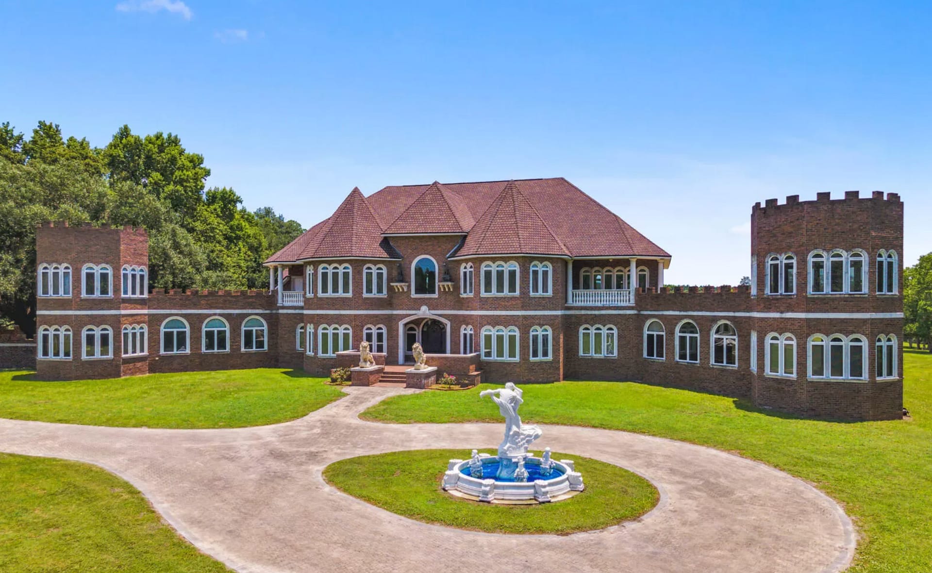 5 Million Brick Home On 12 Acres In Callahan, Florida (PHOTOS)
