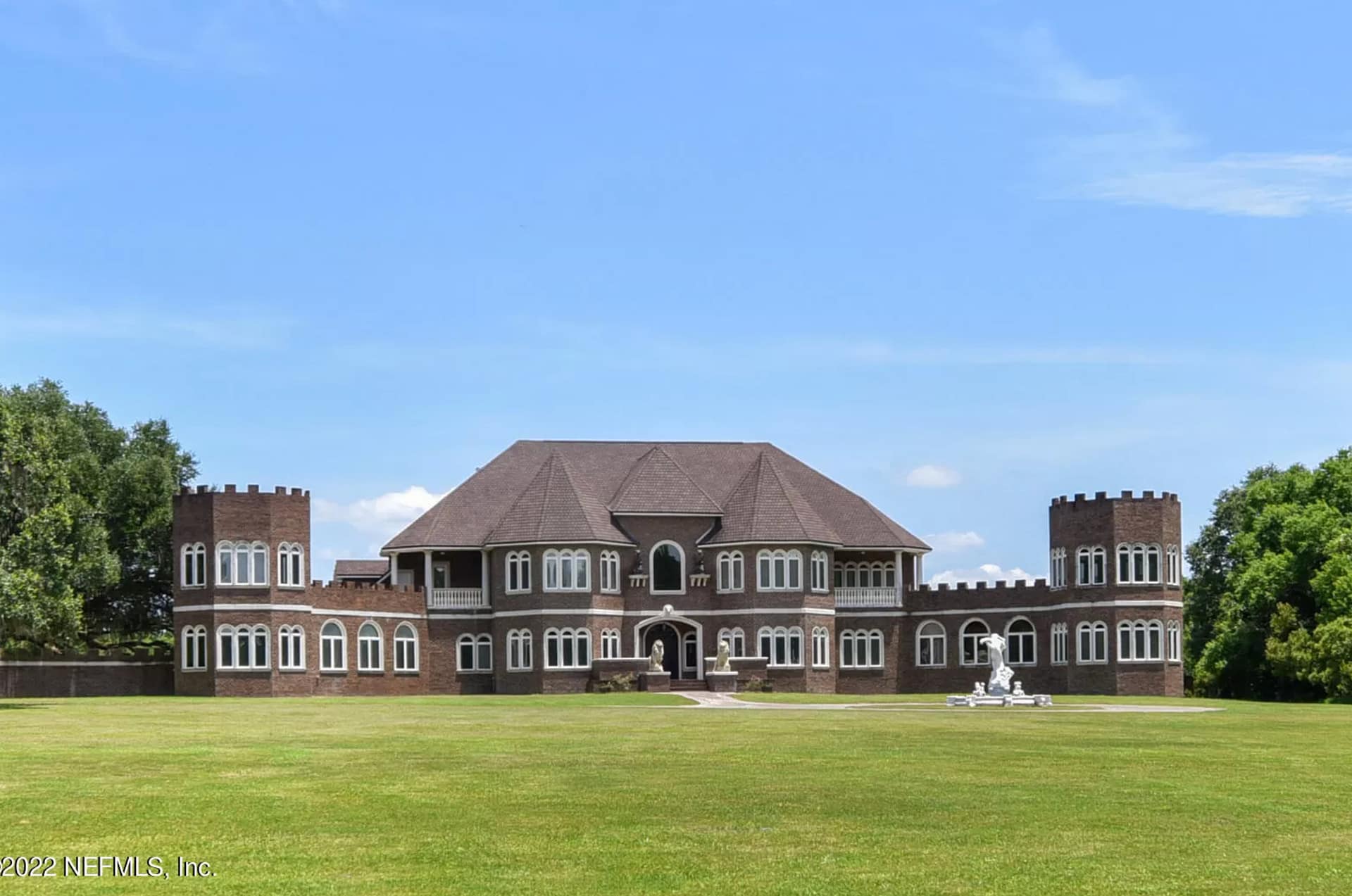 5 Million Brick Home On 12 Acres In Callahan, Florida (PHOTOS)