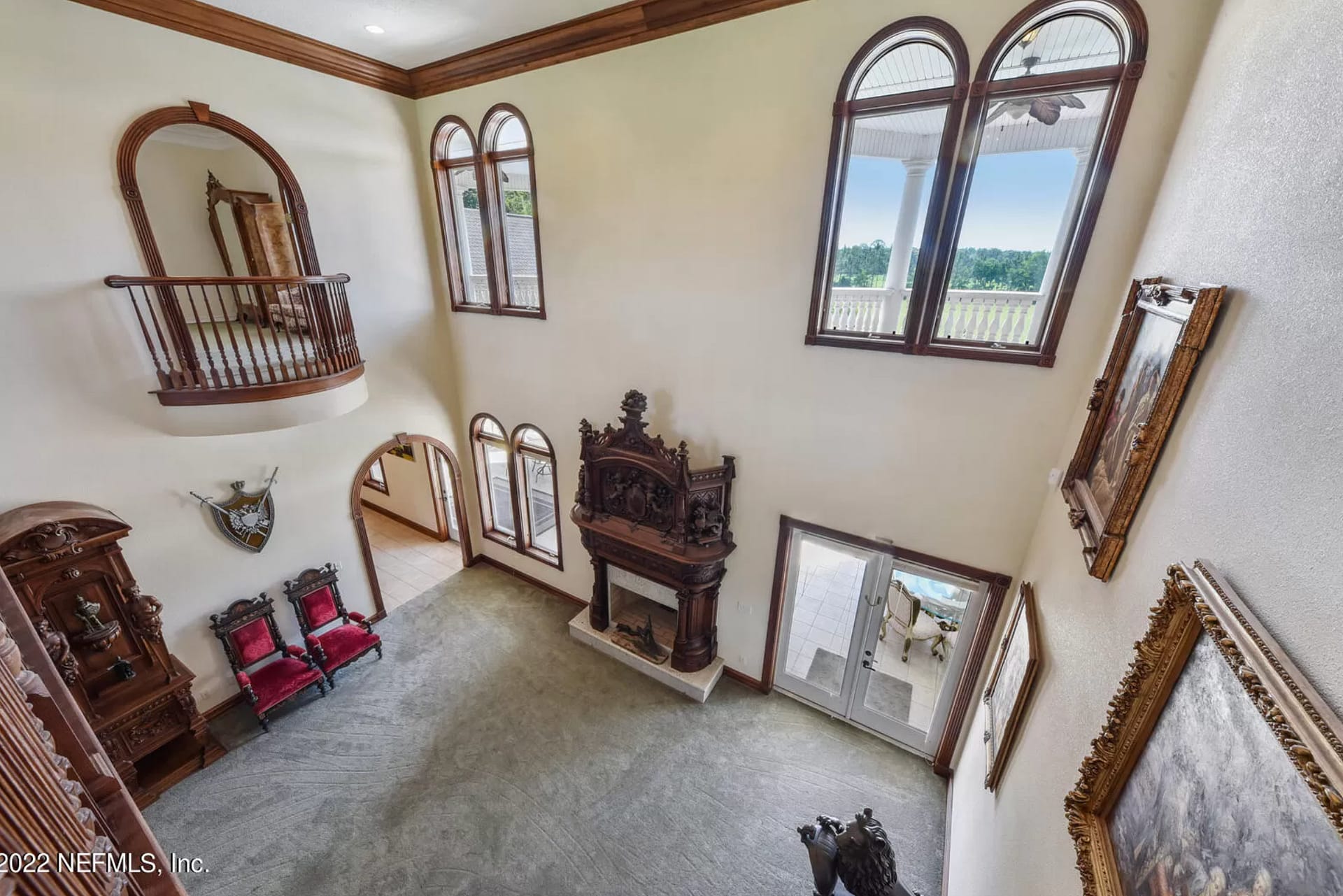 5 Million Brick Home On 12 Acres In Callahan, Florida (PHOTOS)