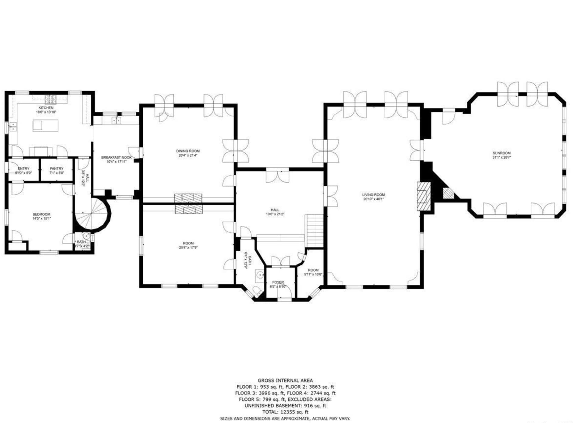 Historic Long Island Home (PHOTOS + FLOOR PLANS)