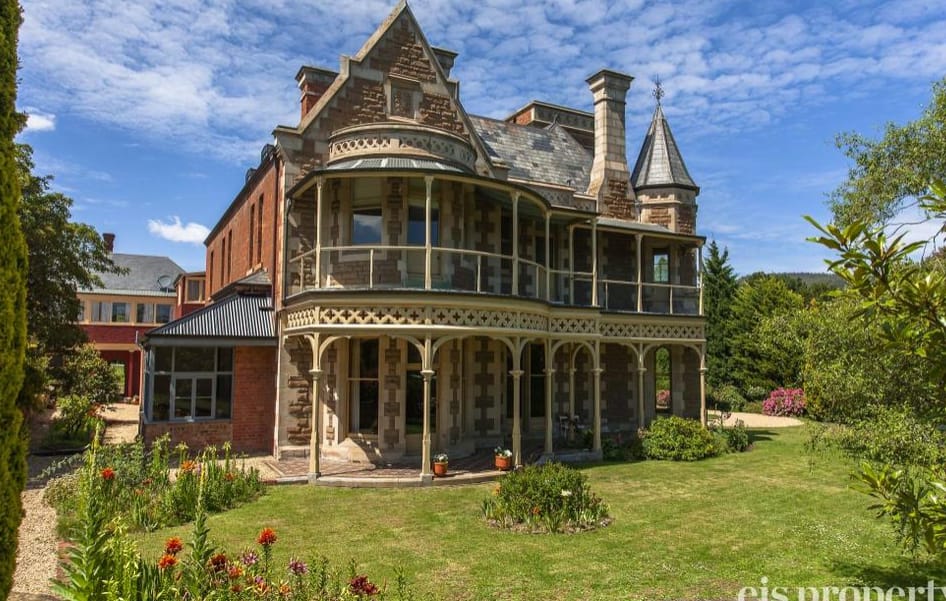 Historic Mansion In Tasmania, Australia (FLOOR PLANS) - Homes of the Rich