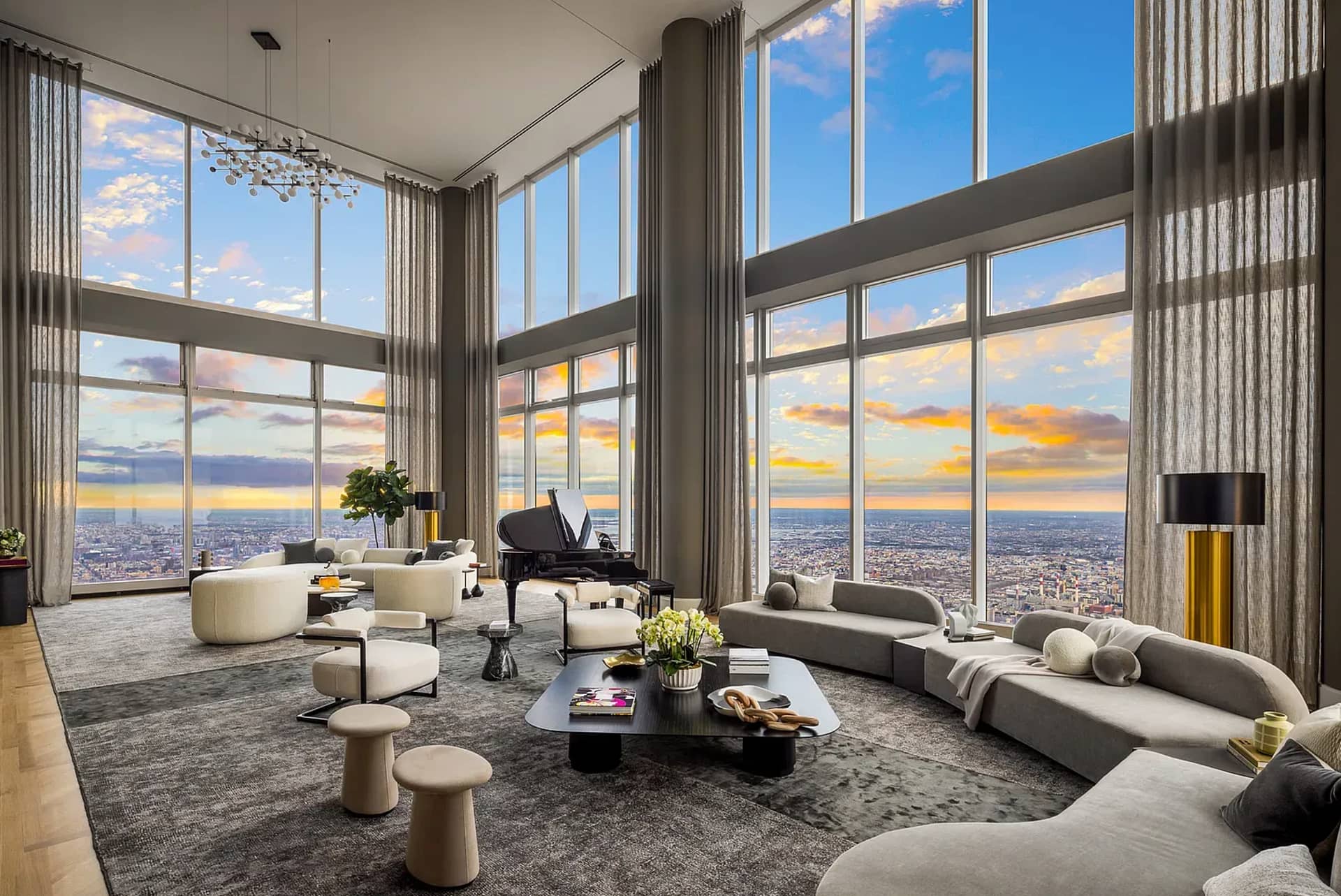 $250 Million NYC Penthouse (PHOTOS + FLOOR PLANS)
