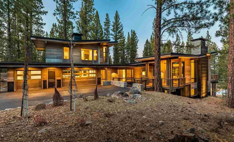 Contemporary Style Wood New Build In Truckee, California - Homes of the ...