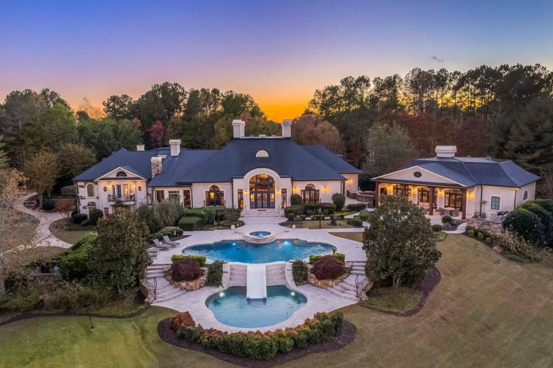 20,000 Square Foot Home In Ball Ground, Georgia