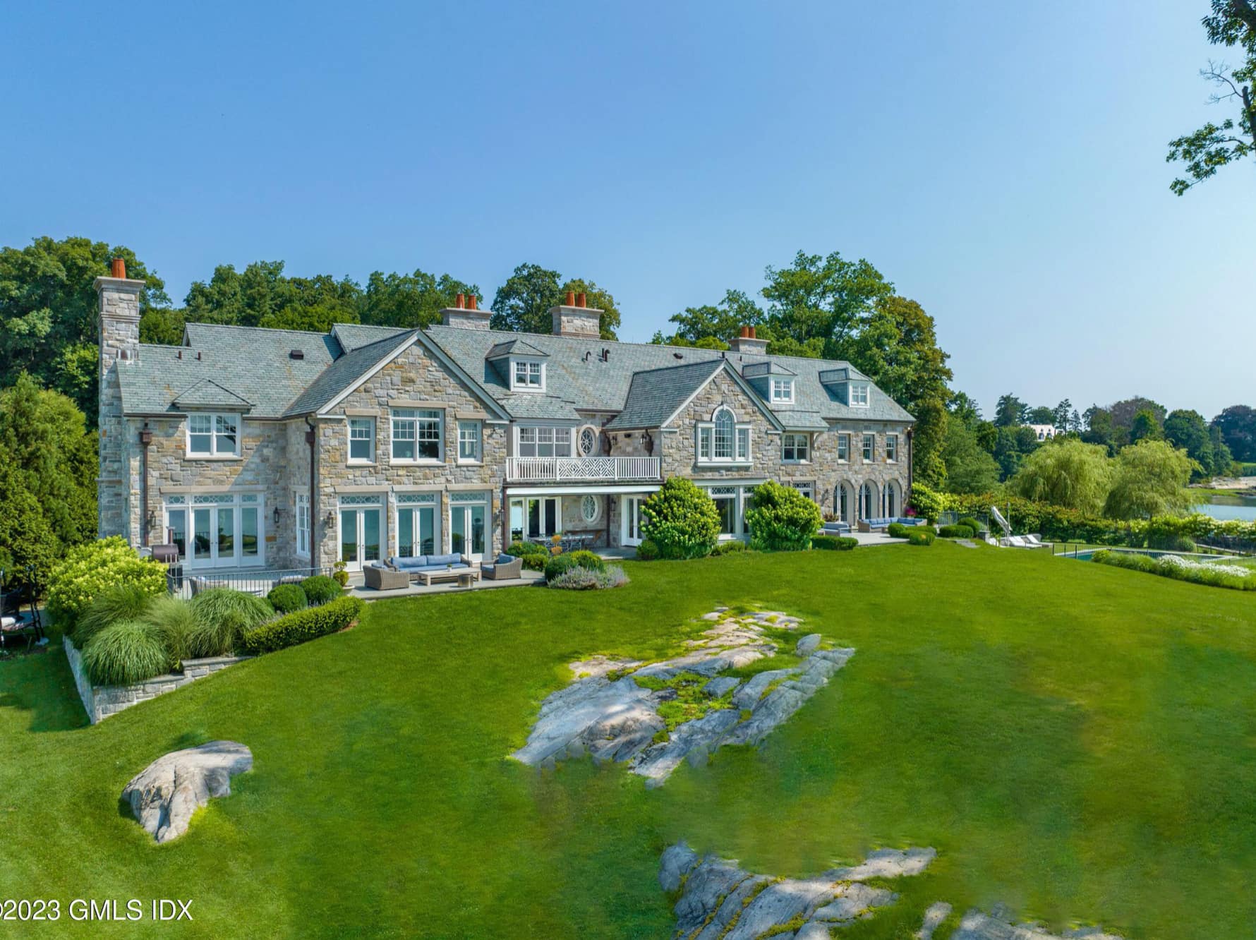 $49 Million Waterfront Stone Home In Connecticut (PHOTOS)