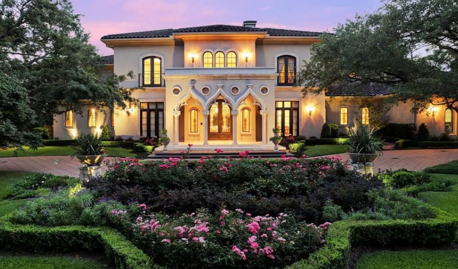 $6.5 Million Mediterranean Style Home In Houston, Texas - Homes of the Rich