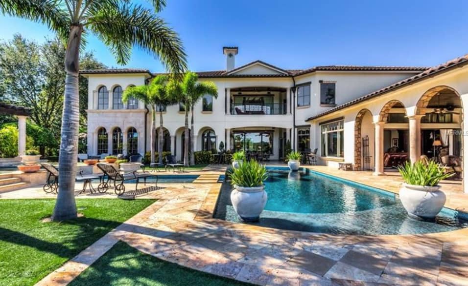 13,000 Square Foot Lakefront Mansion In Longwood, Florida - Homes of ...