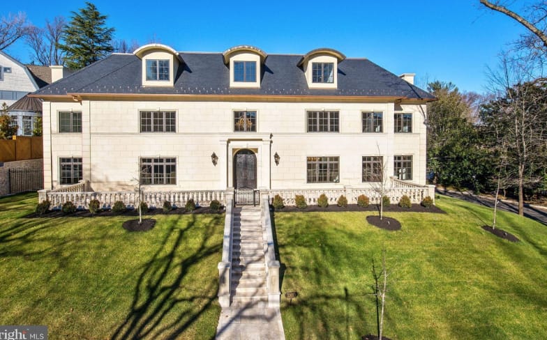 $15 Million Limestone New Build In Washington, DC - Homes of the Rich