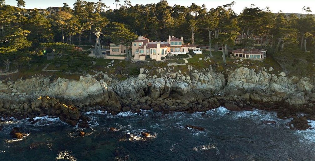 Historic Seafront Estate In Pebble Beach, California - Homes of the Rich