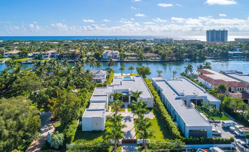 $20 Million Modern Waterfront New Build In Boca Raton, Florida - Homes ...